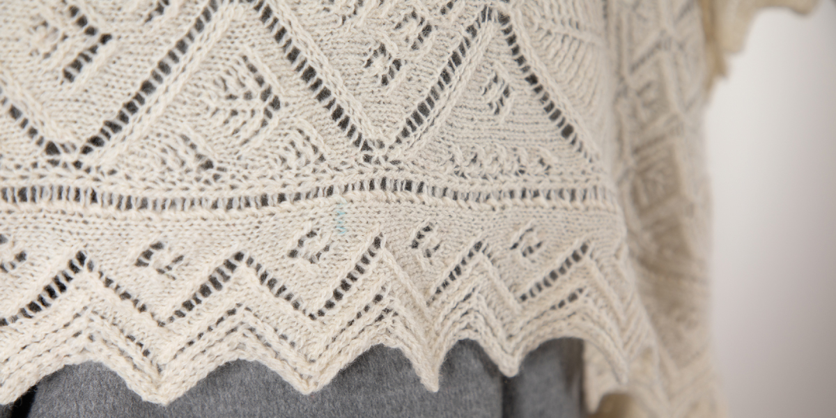 Grafting lace edging