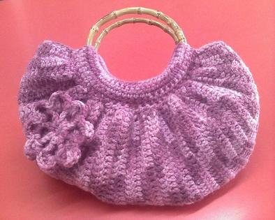 crochet fat bottom bag