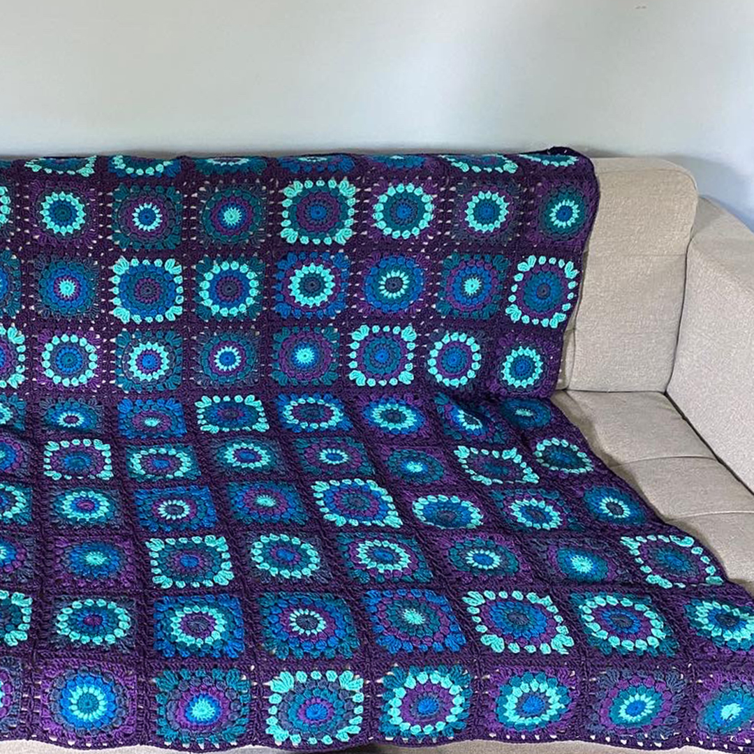 Permutations Blanket by Annie Perkins