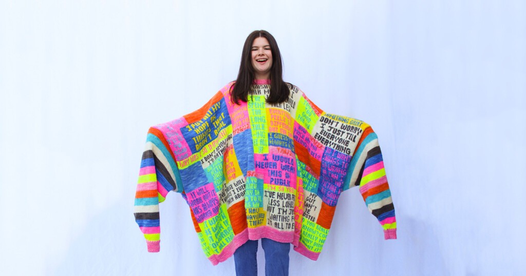 Knitwear designer and fiber artist Kendall Ross