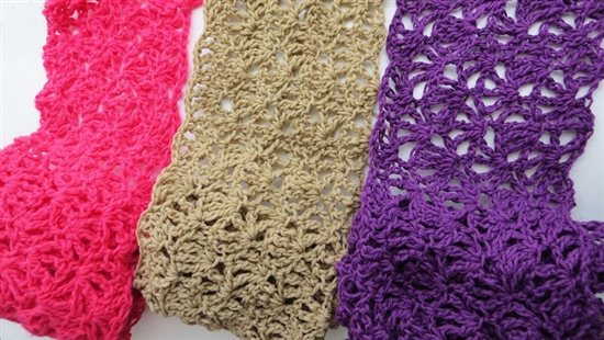 Alana Lacy Scarf for Summer, Free Crochet Pattern for