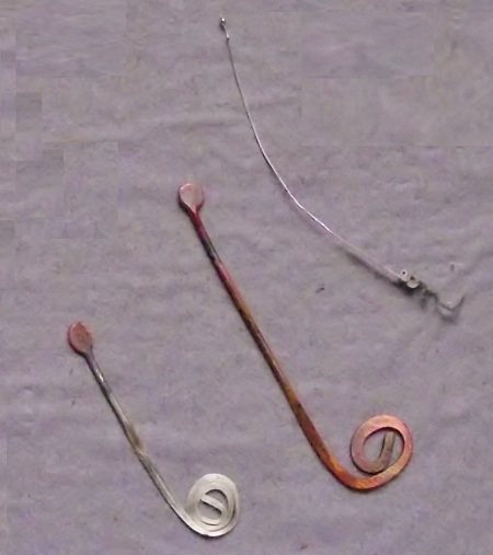 experimenting with copper-core silverplated wire for jewelry making