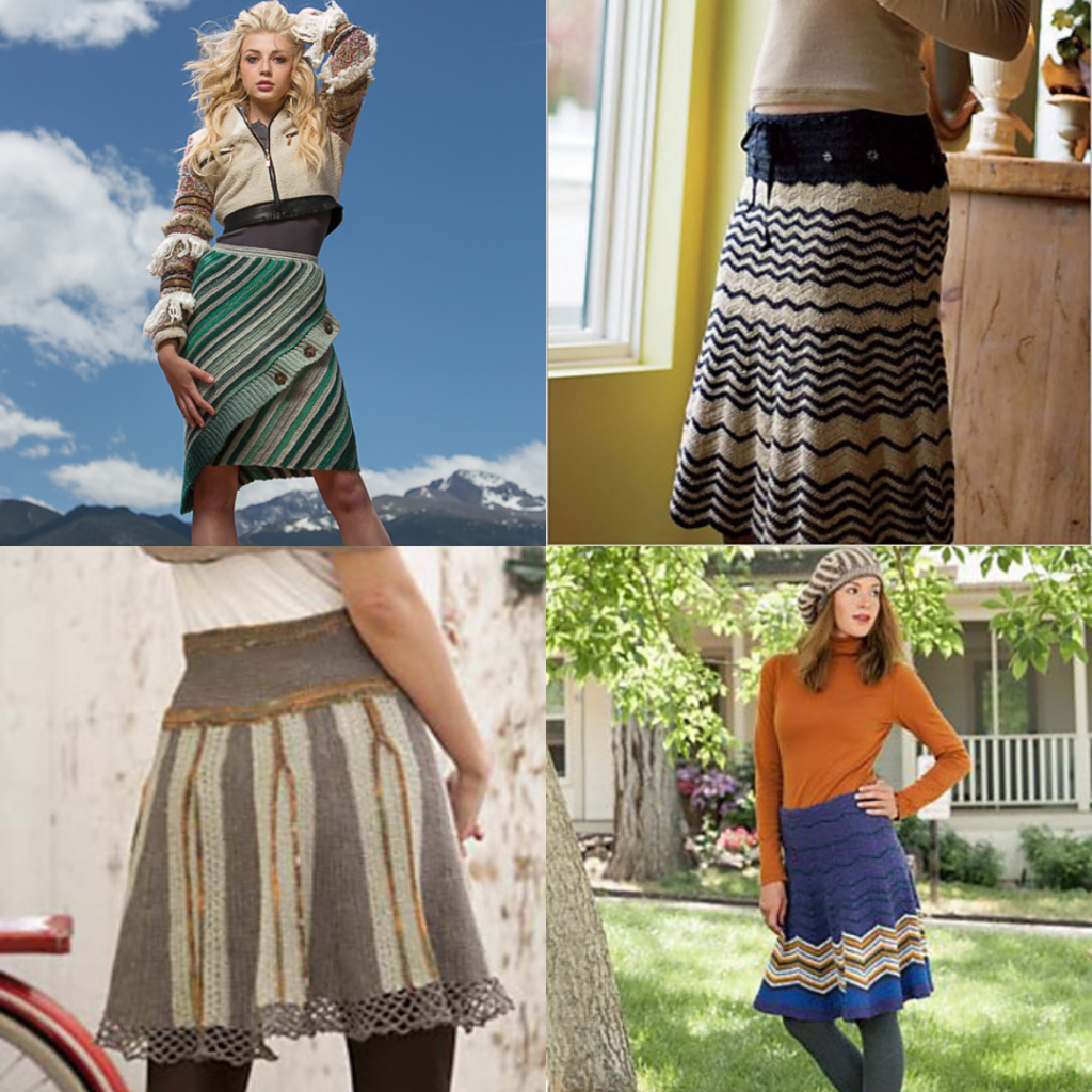 crochet skirts