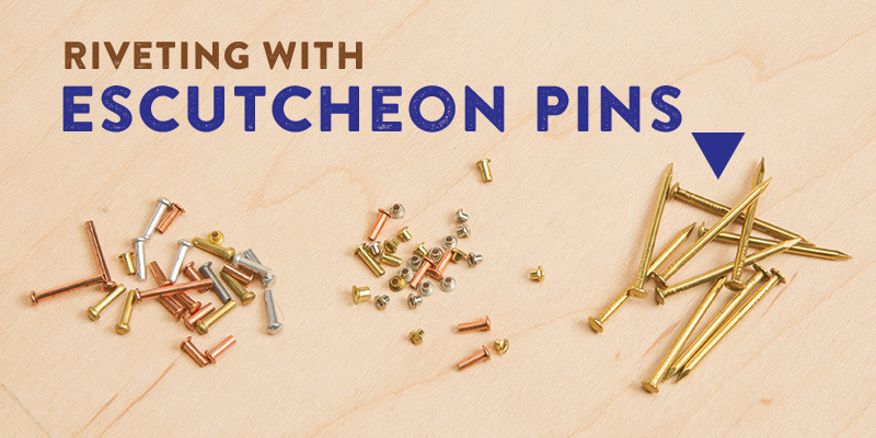 Exploring Metal Jewelry: Riveting With Escutcheon Pins