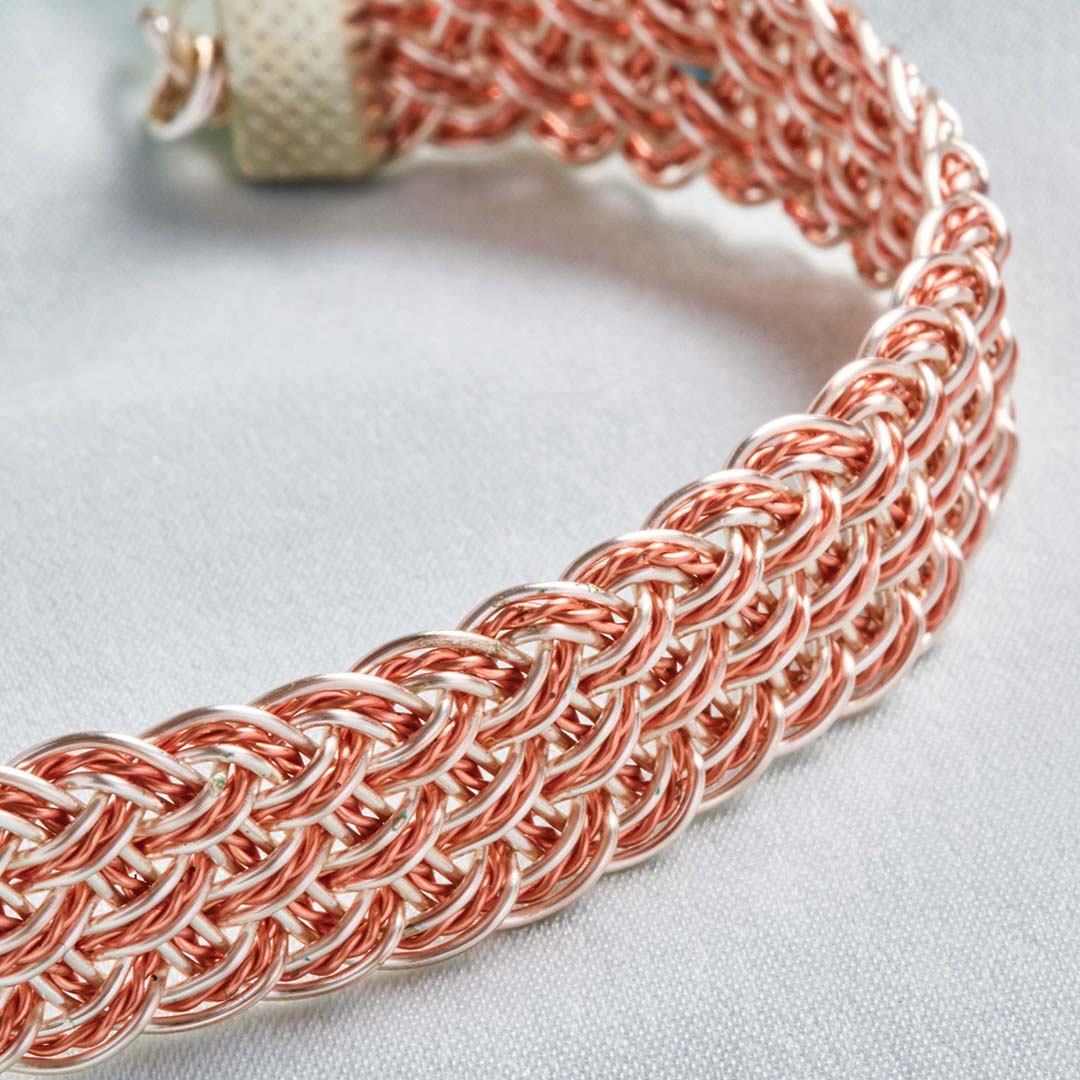 Kumihimo Wirework Made Easy: Elegant Bracelet 