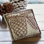 Fir Cone Sachet double knitting pattern