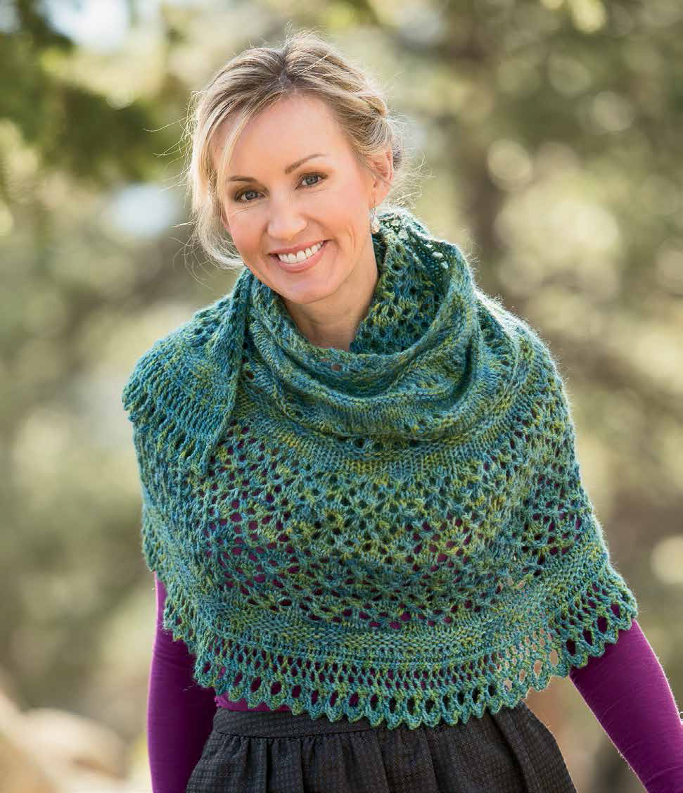 Monsoon Shawl Knitting Pattern Download | Interweave+ Membership ...