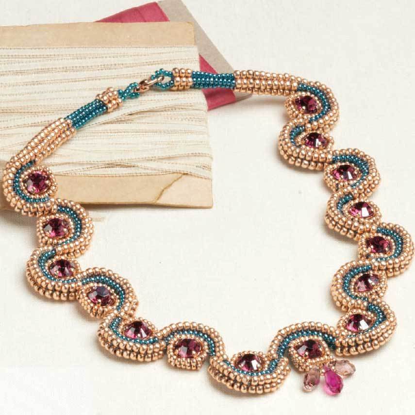 Twists and Turns, Yasmin Jacob Sarfati; Beadwork magazine June/July 2011